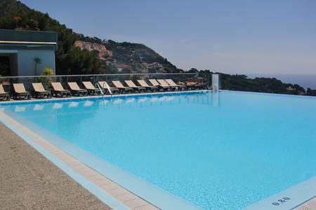 Appt 5 personnes vue mer piscine Costa Plana Cap d'Ail Monaco Eksteriør bilde